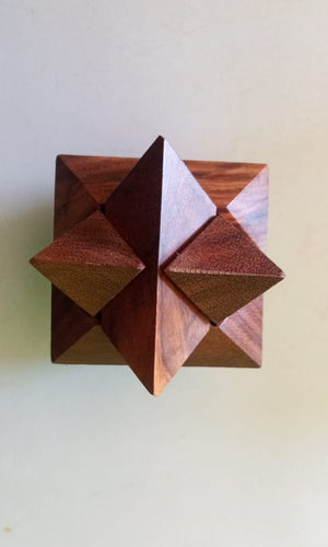 Wooden star Puzzle