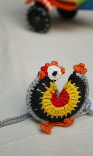 Knitted Rooster