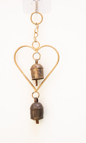 Heart Bell Hanging
