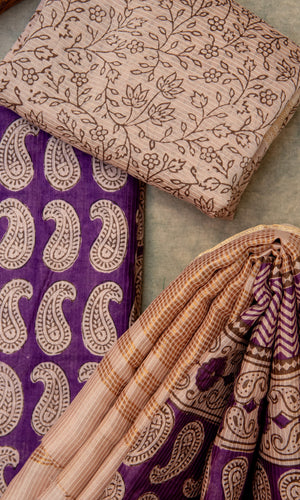 Maheshwari Bagh Print Suit set