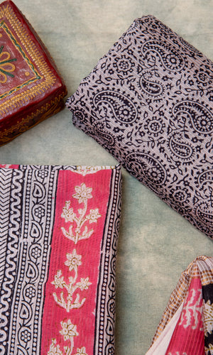 Maheshwari Bagh Print Suit set
