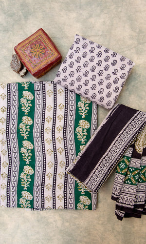 Bagh Print Suit set