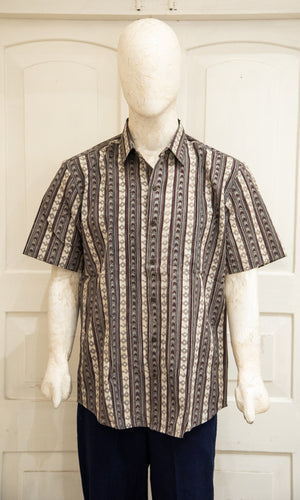 Blockprinted H/S Shirt