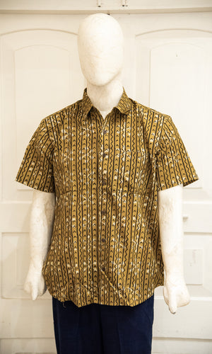 Blockprinted H/S Shirt