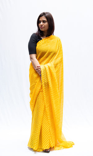 Leheriya Saree