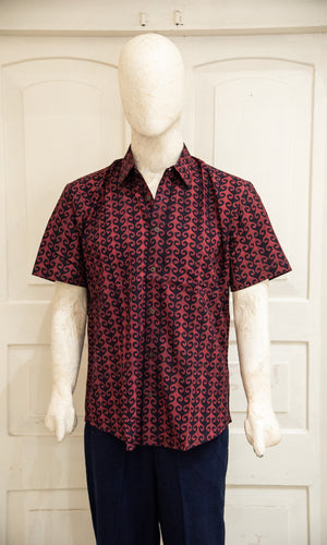 Blockprinted H/S Shirt