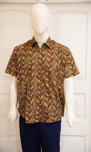 Blockprinted H/S Shirt