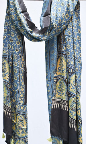 Ajrakh Print Dupatta