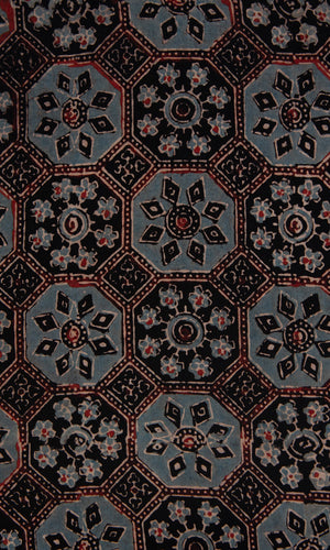 Ajrakh Print Fabric