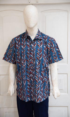 Blockprinted H/S Shirt