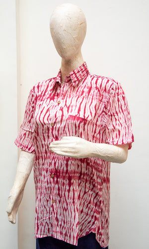 Unisex Shibori Shirt H/S
