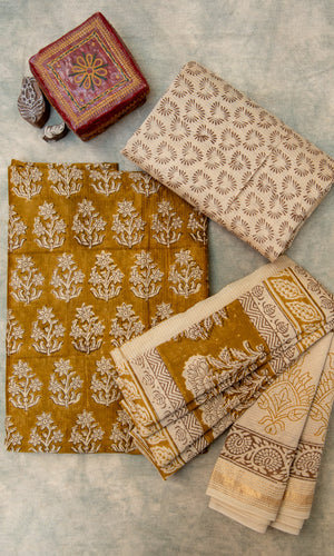 Maheshwari Bagh Print Suit set