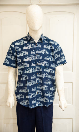 Blockprinted H/S Shirt