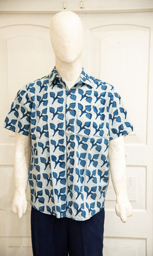Blockprinted H/S Shirt