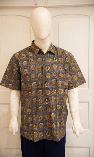 Blockprinted H/S Shirt