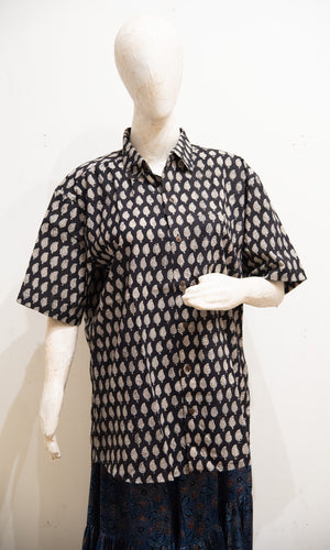 Blockprinted H/S Shirt