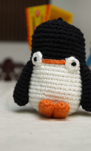 Knitted Penguin