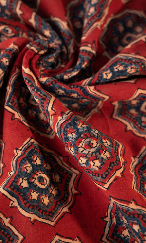 Ajrak fabric