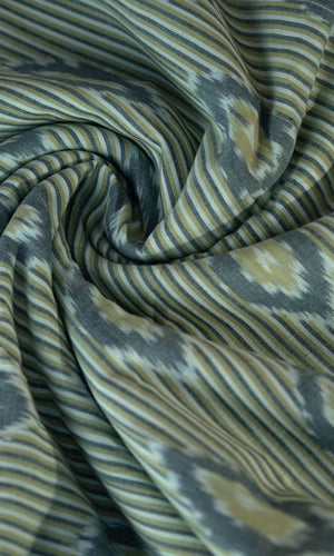 Ikat Striped Fabric