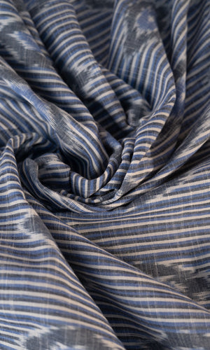 Ikat Striped Fabric