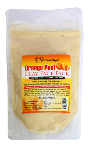 Yauvanya Orange Peel Clay Face Pack