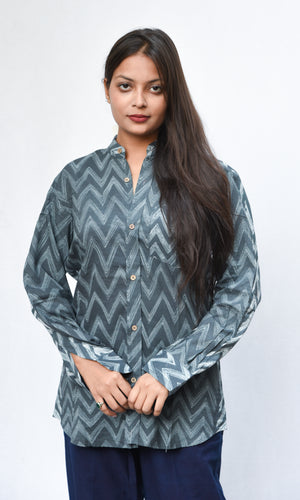 Shibori Shirt F/S