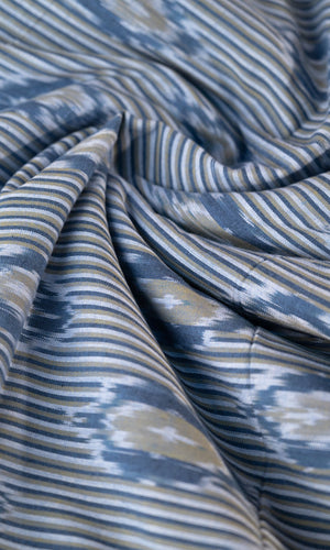 Ikat Striped Fabric