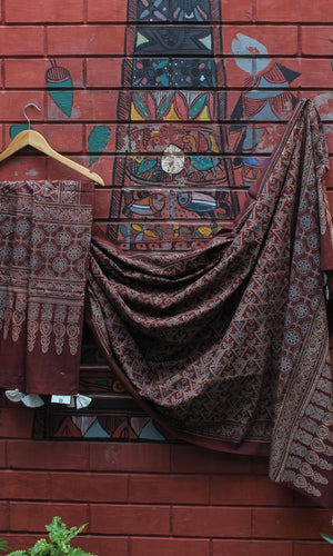 Ajrak Cotton Dupatta