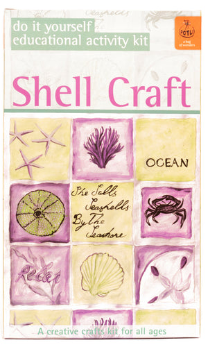 POTLI Handmade DIY Educational Toys - Shell Craft Kit (Shell Craft Kit) for ( 5 Years +)