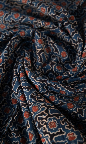 Ajrak fabric