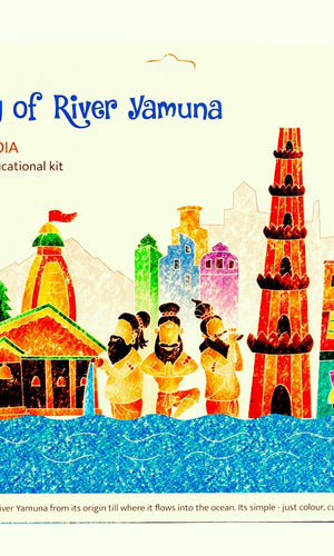 POTLI Educational DIY Colouring and Learning Activity Kit about Rivers Of India (River Yamuna) ( 10 Years +)