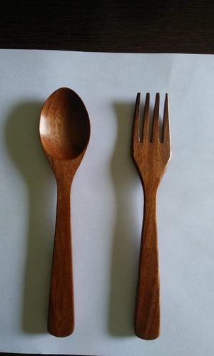 Tea Spoon and Fork