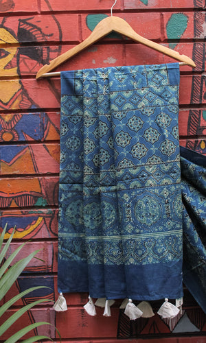 Ajrak Cotton Dupatta