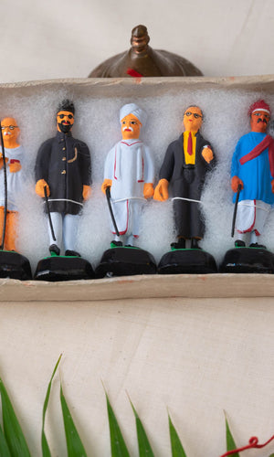 Leaders of india- Clay Set