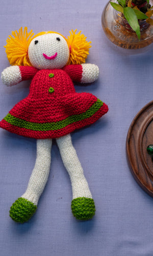 Handknitted Doll