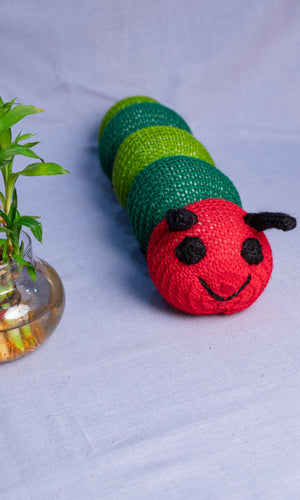Handknitted Caterpillar
