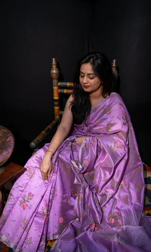Tissue Printed Sari
