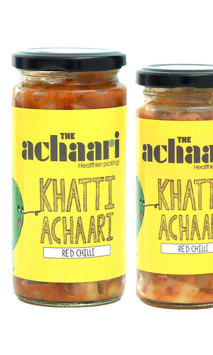 The Achaari Khatti Achaari Red Chilli 400+250