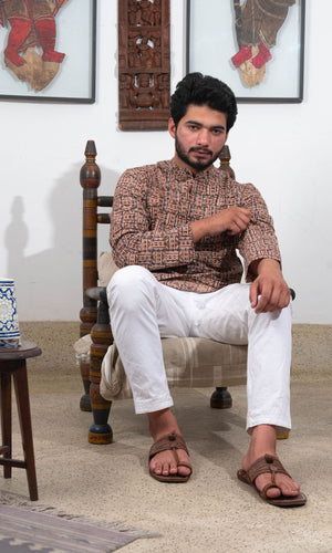 Blockprinted Short Kurta