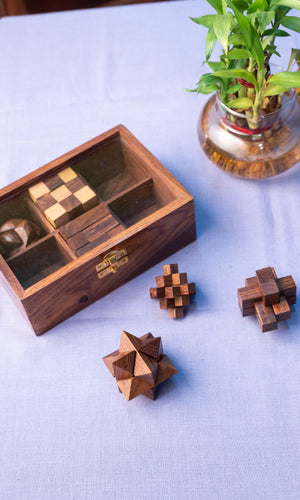 Puzzle Box -Set of 6