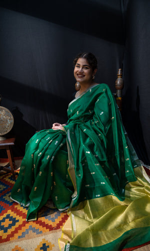 Eknaliya Woven Booti Sari