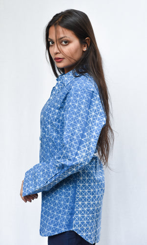 Shibori Shirt F/S