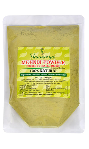 Yauvanya Mehndi Powder