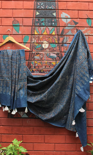 Ajrak Cotton Dupatta