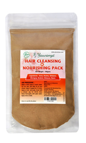 Yauvanya Hair Cleansing and Nourishing Pack