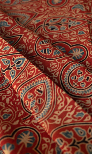 Ajrak fabric