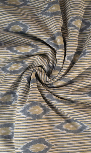 Ikat Striped Fabric