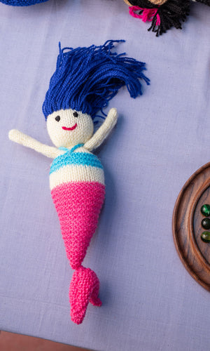 Handknitted Mermaid