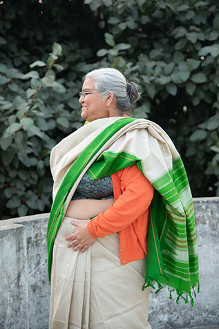 Madhavi Kuckreja image displayed in the Friends of Sanatkada section on the Sanatkada homepage
